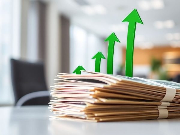 Bani, săgeți, creștere, profit, decizii inteligente